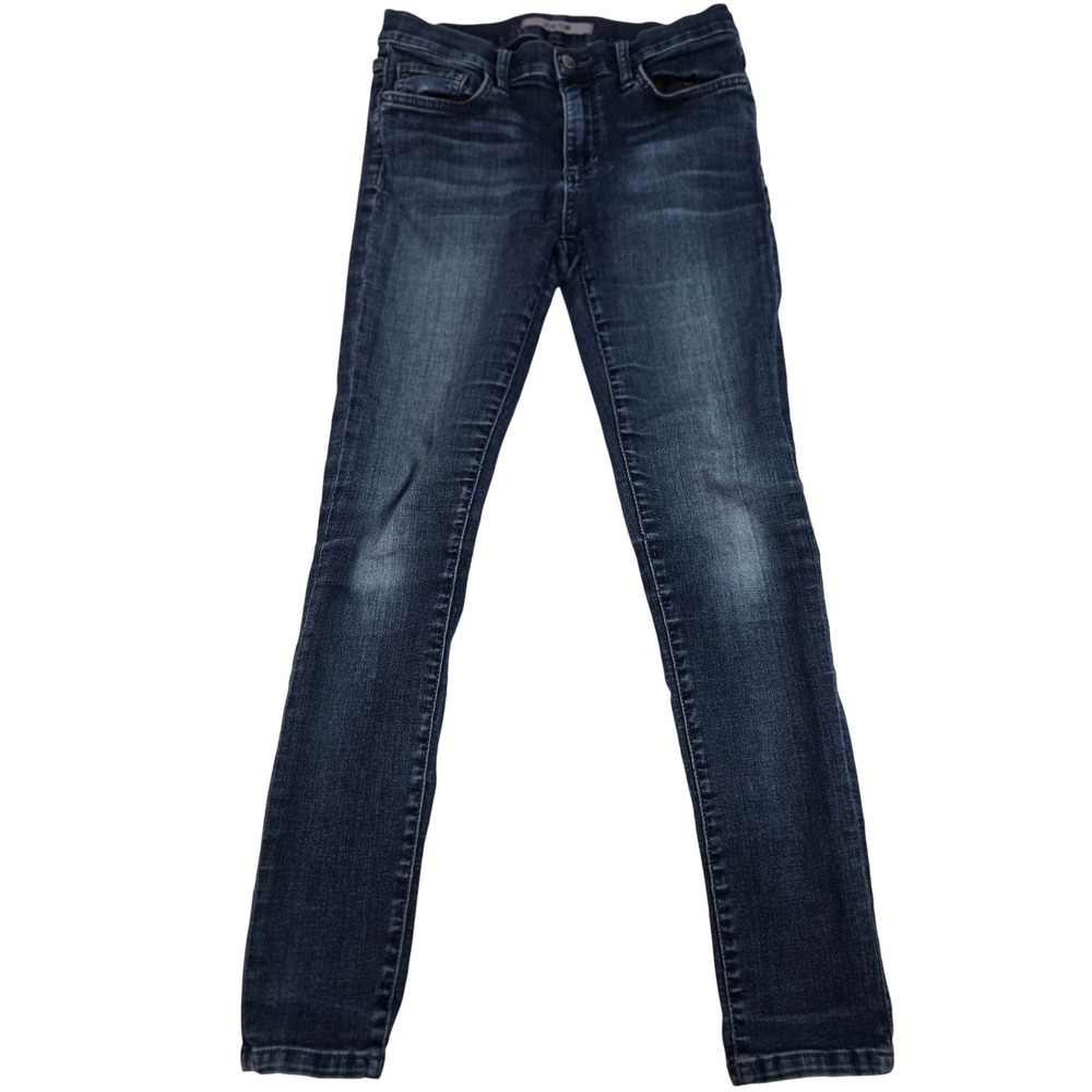 Joe's Jeans Women's 27 The Icon Ankle Skinny Mid Rise Dark Wash Stretch Denim